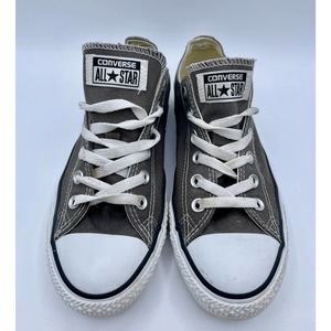 All Star Gray White Classic Low Top Converse Sneakers men's 6.5